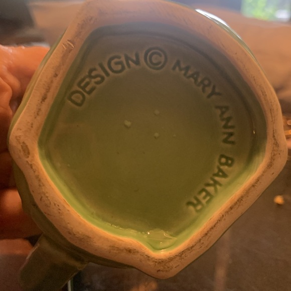 OTAGIRI JAPAN  FROG TOAD CERAMIC POTTERY MUG COFFEE CUP  MARY ANN BAKER PRINCE - Picture 5 of 10